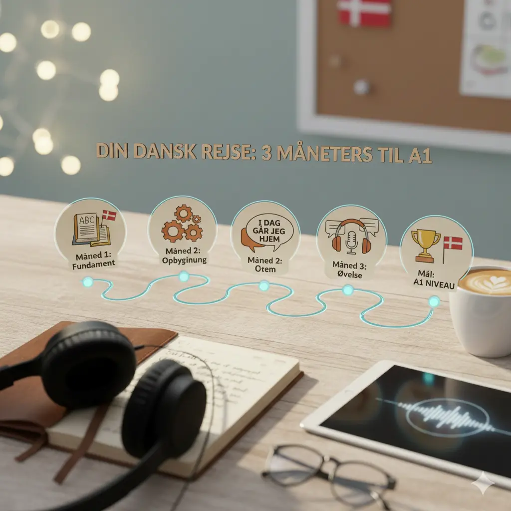Beginner Danish learning roadmap